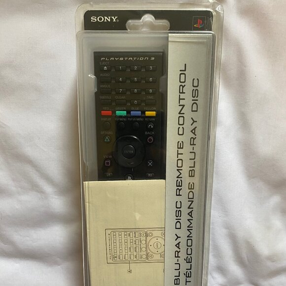 Sony Blu-Ray Disc Remote Control for Playstation3, Bluetooth Compatible NEW - Picture 1 of 7